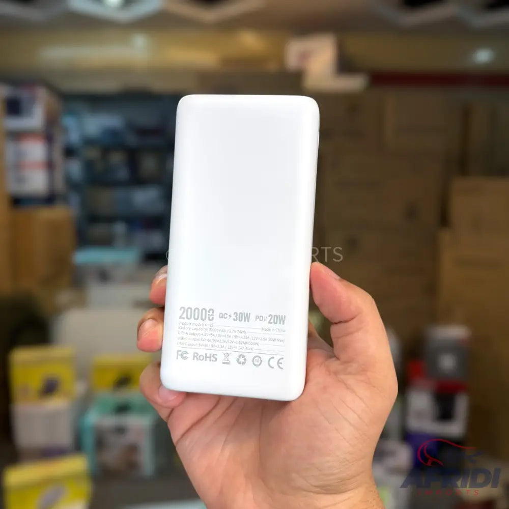 20,000mAH Power Bank P35 | QC 30W & PD 20W | 1 Year Warranty