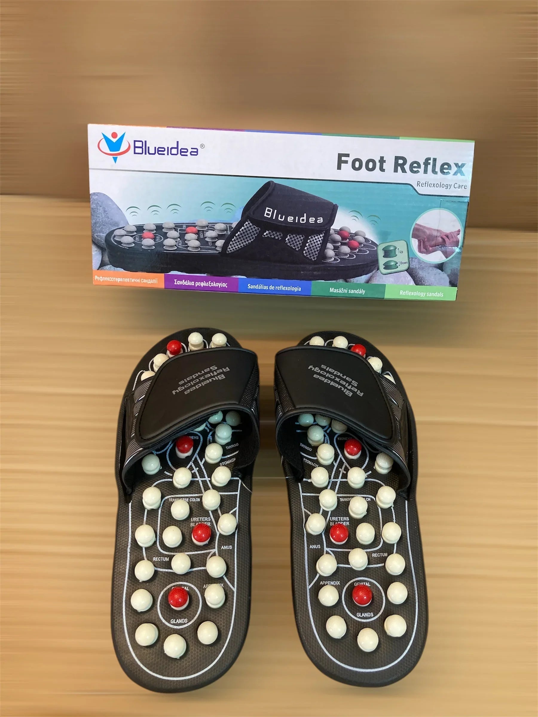 Blue Idea Foot Relux Accupressure Massage Slipper