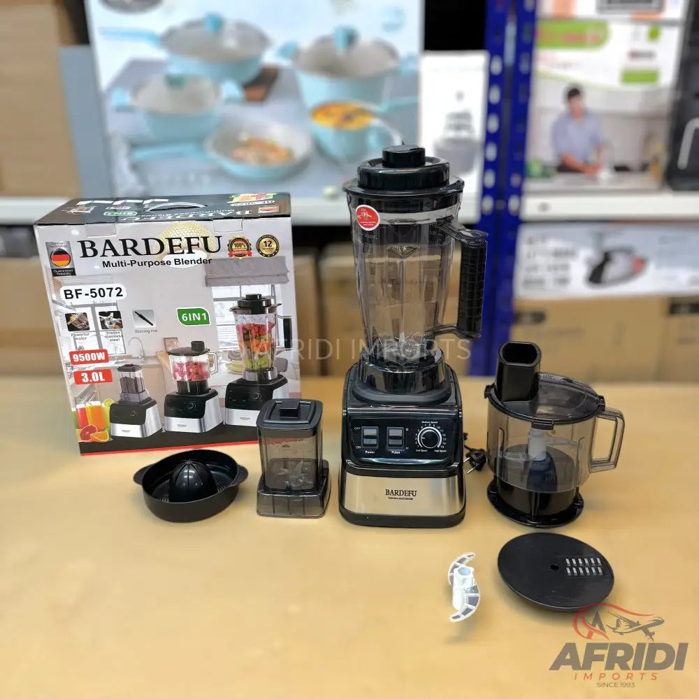 Bardefu 6-in-1 3L Multipurpose Blender - German Lot