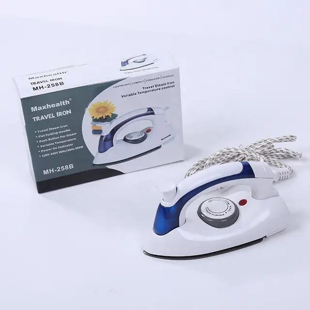Flat Folding Traveling Steam Iron - Lot Imported