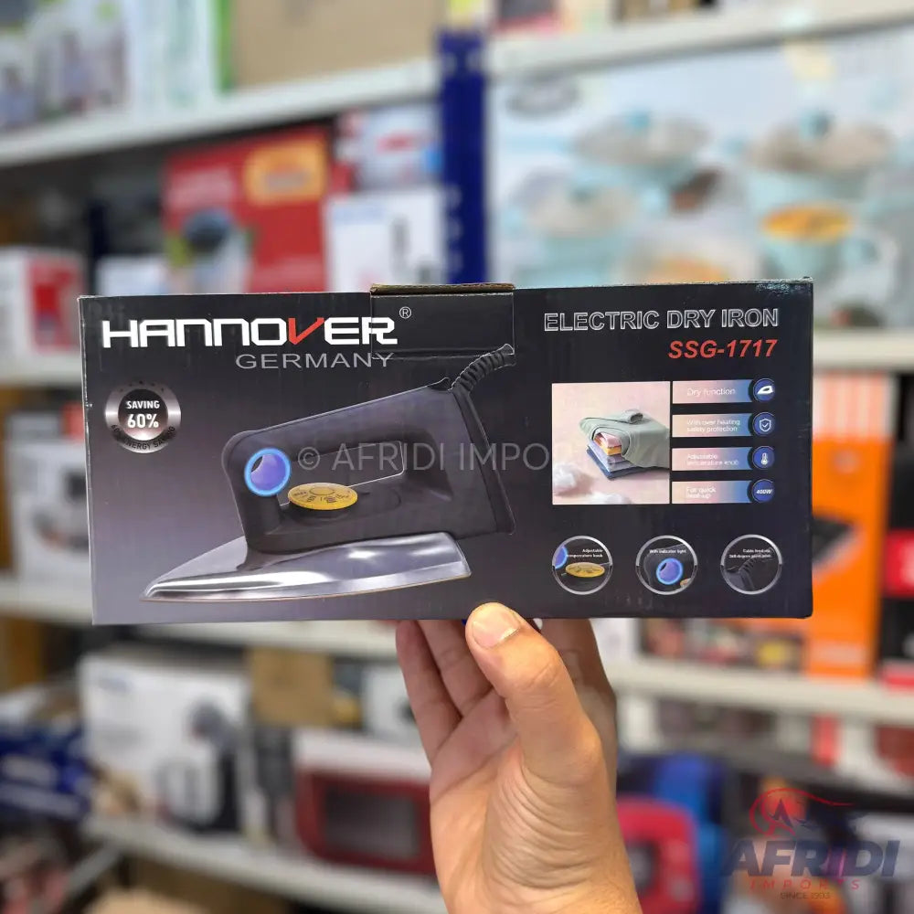 Hannover Slim Dry Iron - German Lot Imported