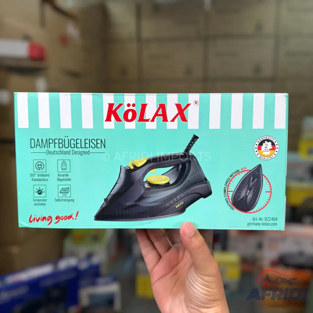 Kolax 2400W Steam Iron 822464 - German Lot