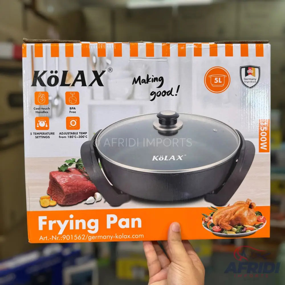 Kolax 5L Electric Frying Pan - German Lot