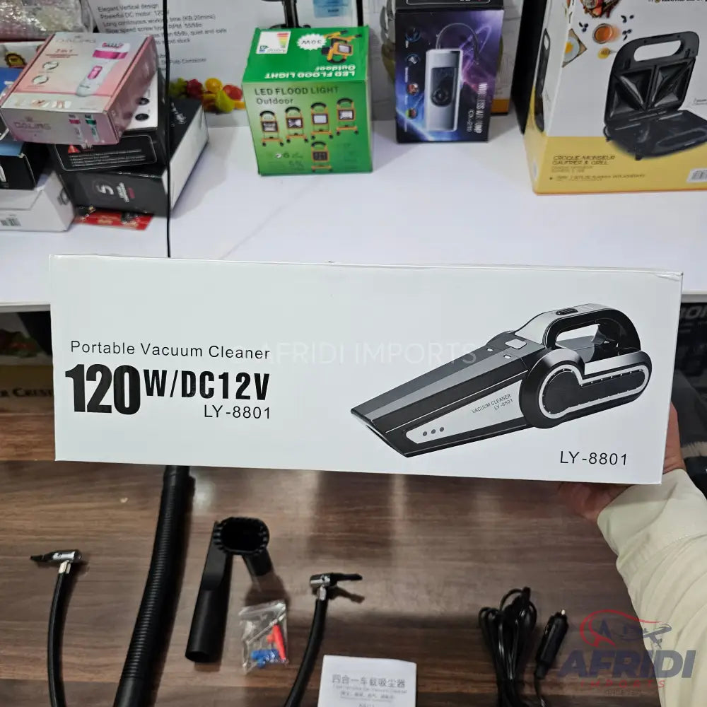 Lot Imported 120W 2-in-1 Vacuum Cleaner & Air Compressor