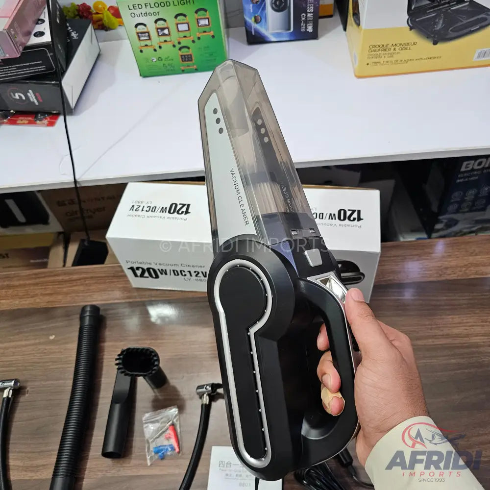 Lot Imported 120W 2-in-1 Vacuum Cleaner & Air Compressor