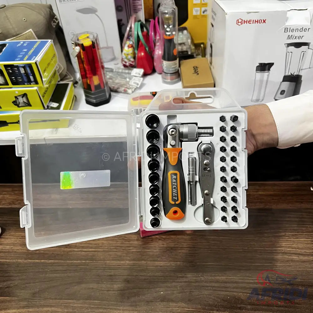 Lot Imported Ratchet 34pcs Screwdriver Kit