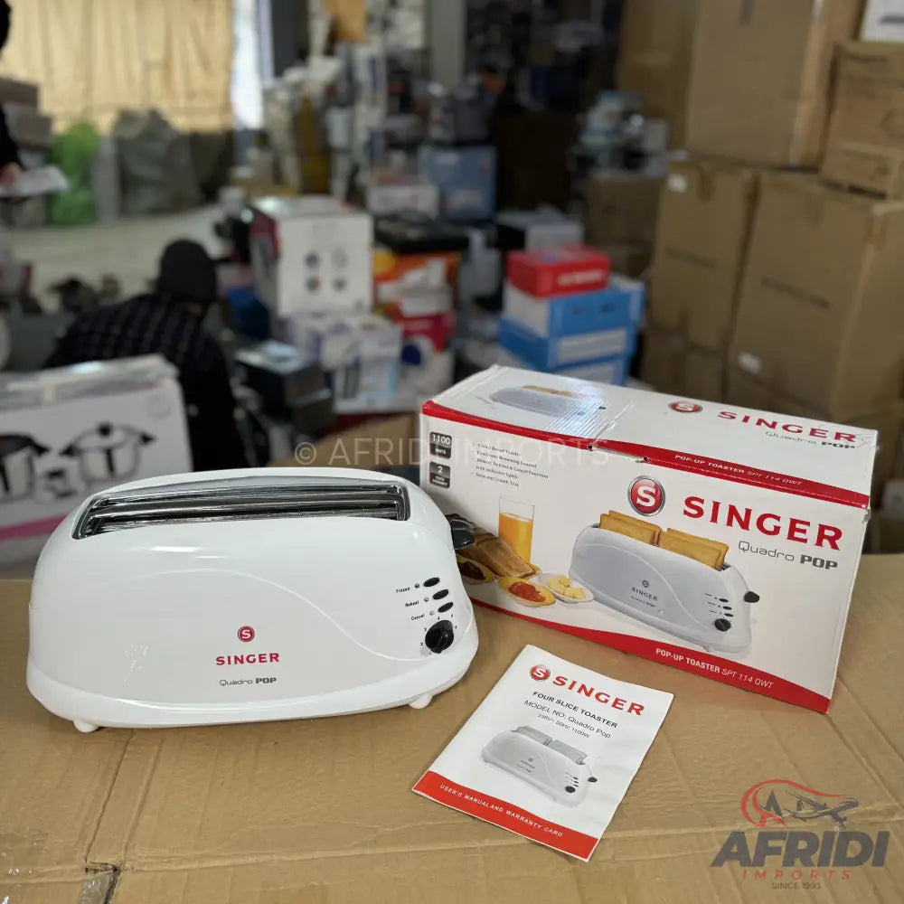 Singer 4 Slice Toaster - Lot Imported