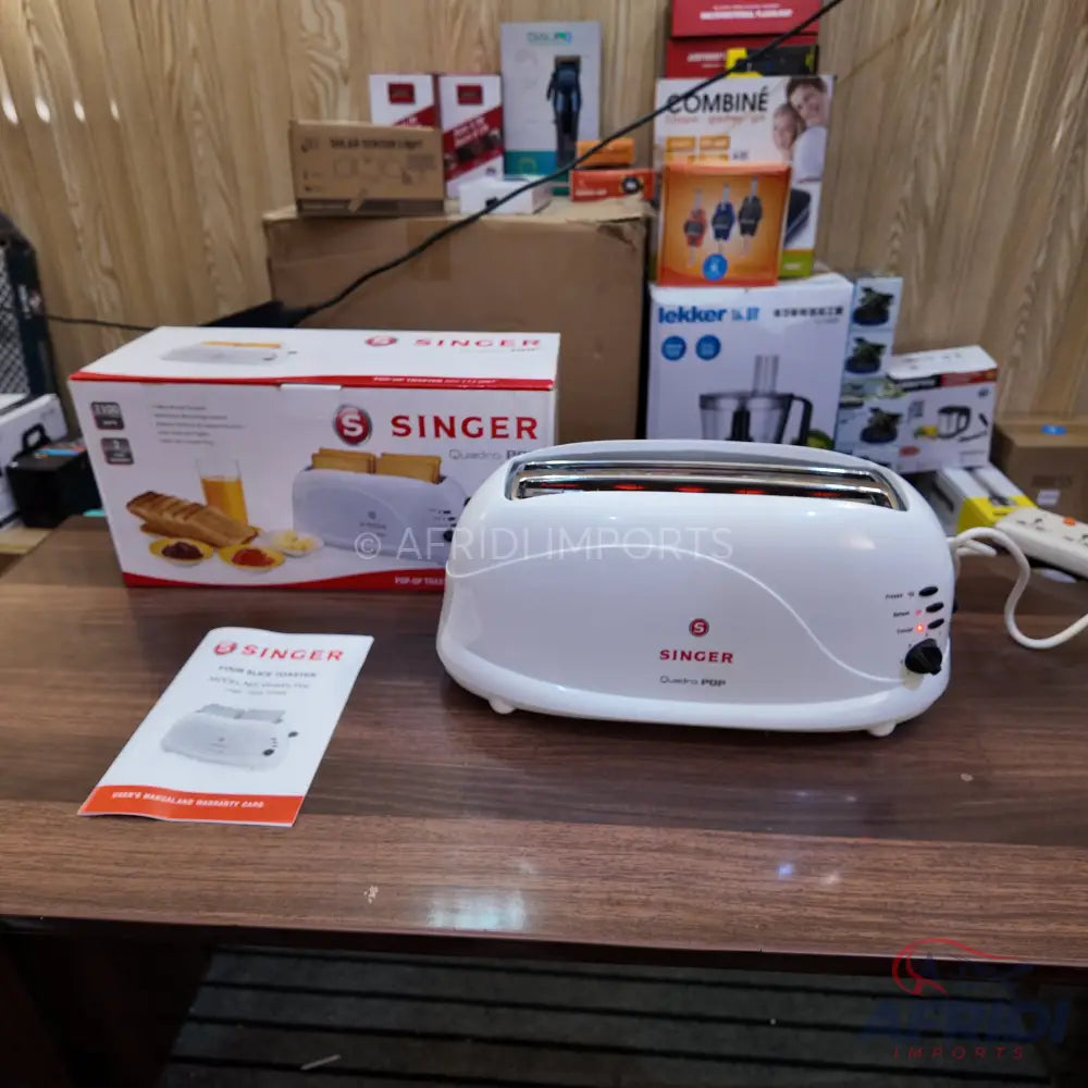 Singer 4 Slice Toaster - Lot Imported
